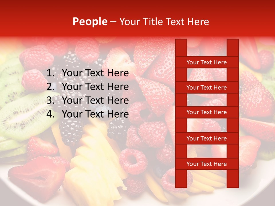 Organic Juice Leaf PowerPoint Template