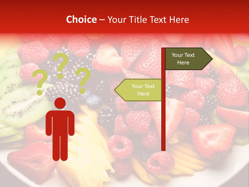 Organic Juice Leaf PowerPoint Template