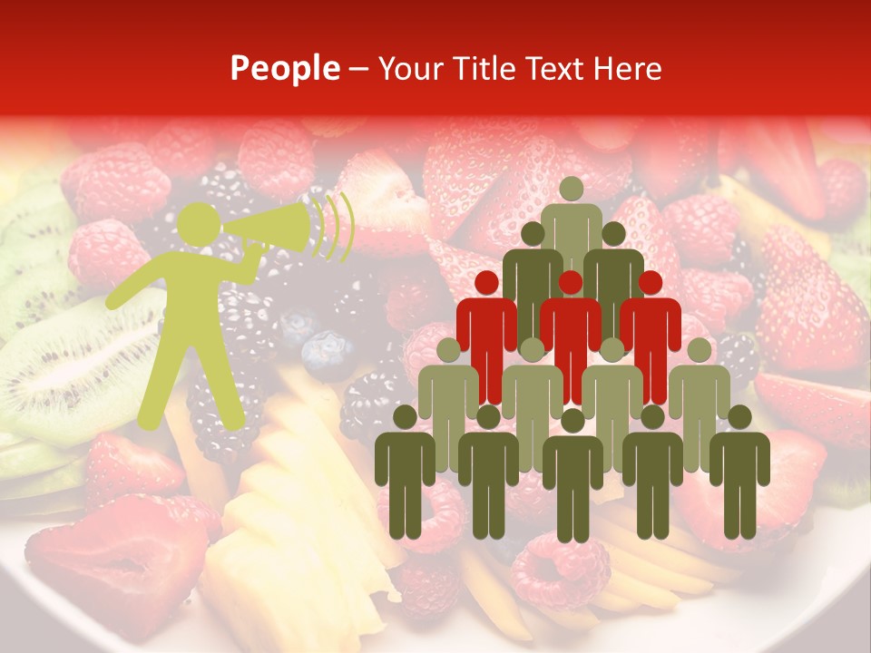 Organic Juice Leaf PowerPoint Template