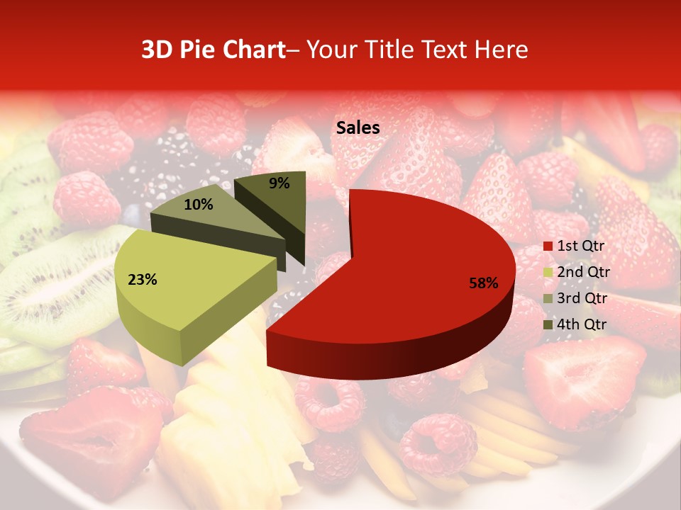 Organic Juice Leaf PowerPoint Template