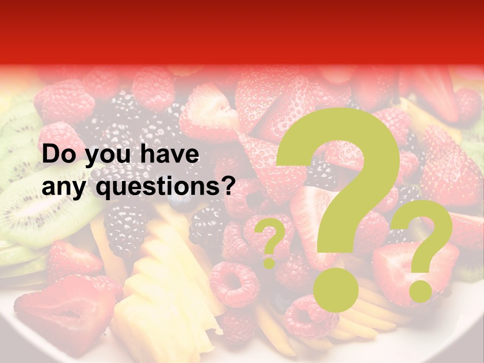 Organic Juice Leaf PowerPoint Template