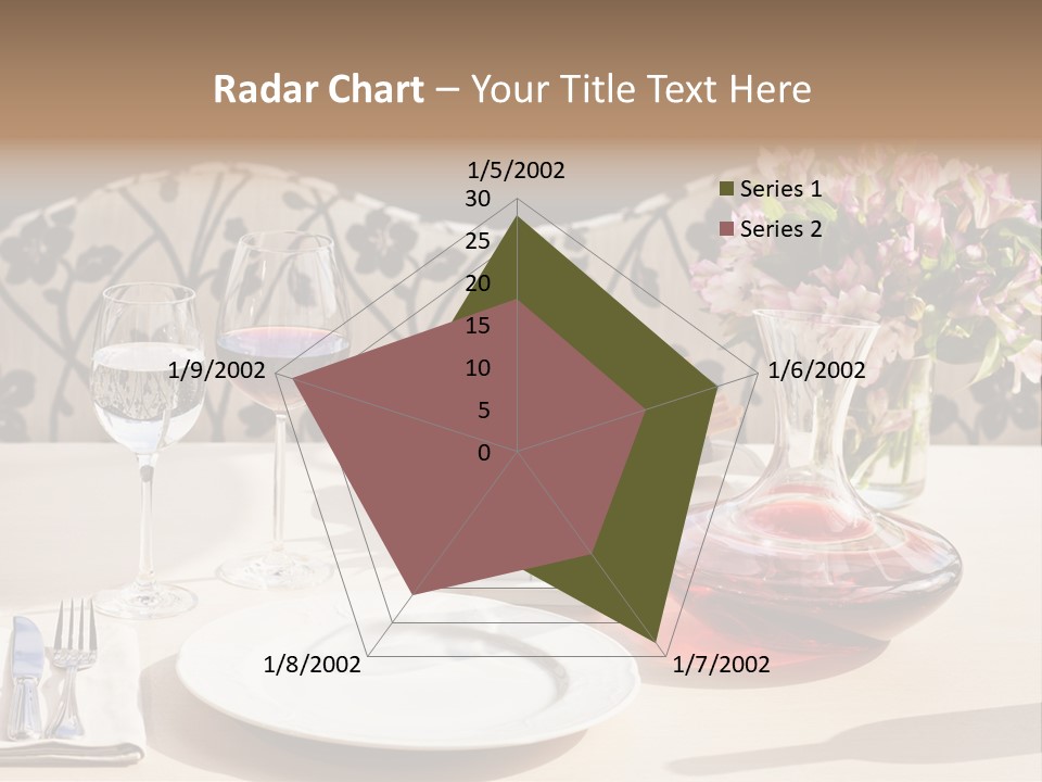 Table Cutlery Tablecloth PowerPoint Template