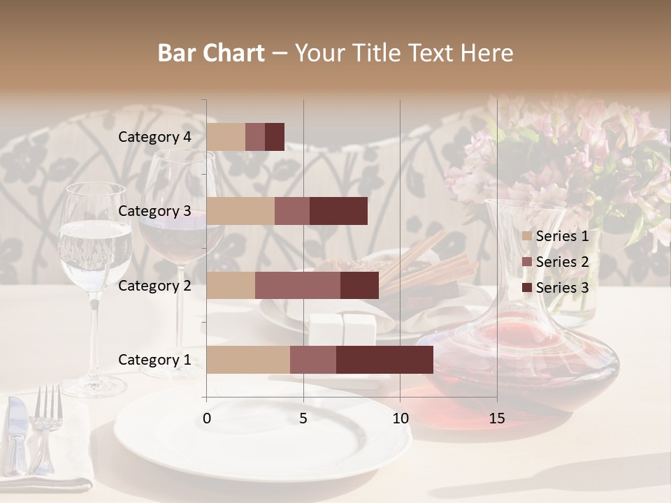 Table Cutlery Tablecloth PowerPoint Template