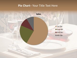 Dining Food Empty PowerPoint Template