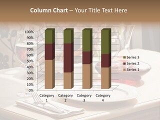 Dining Food Empty PowerPoint Template