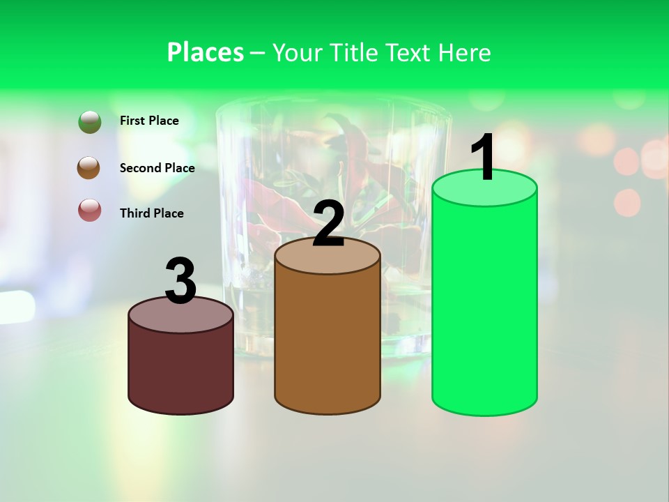 Yellow Setting Rose PowerPoint Template