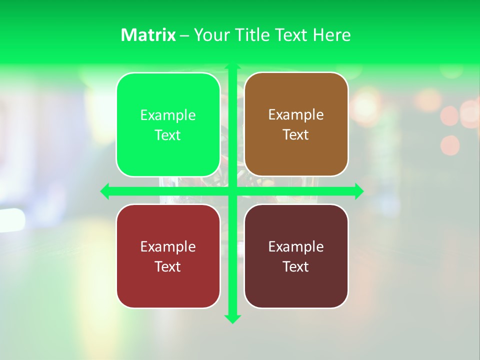 Yellow Setting Rose PowerPoint Template