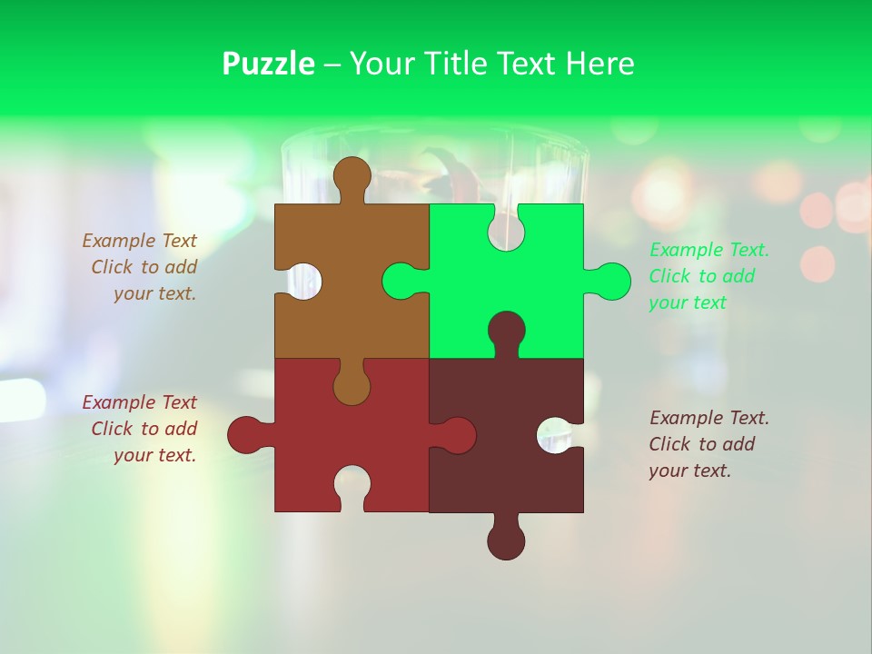 Yellow Setting Rose PowerPoint Template