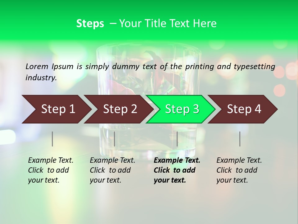 Yellow Setting Rose PowerPoint Template