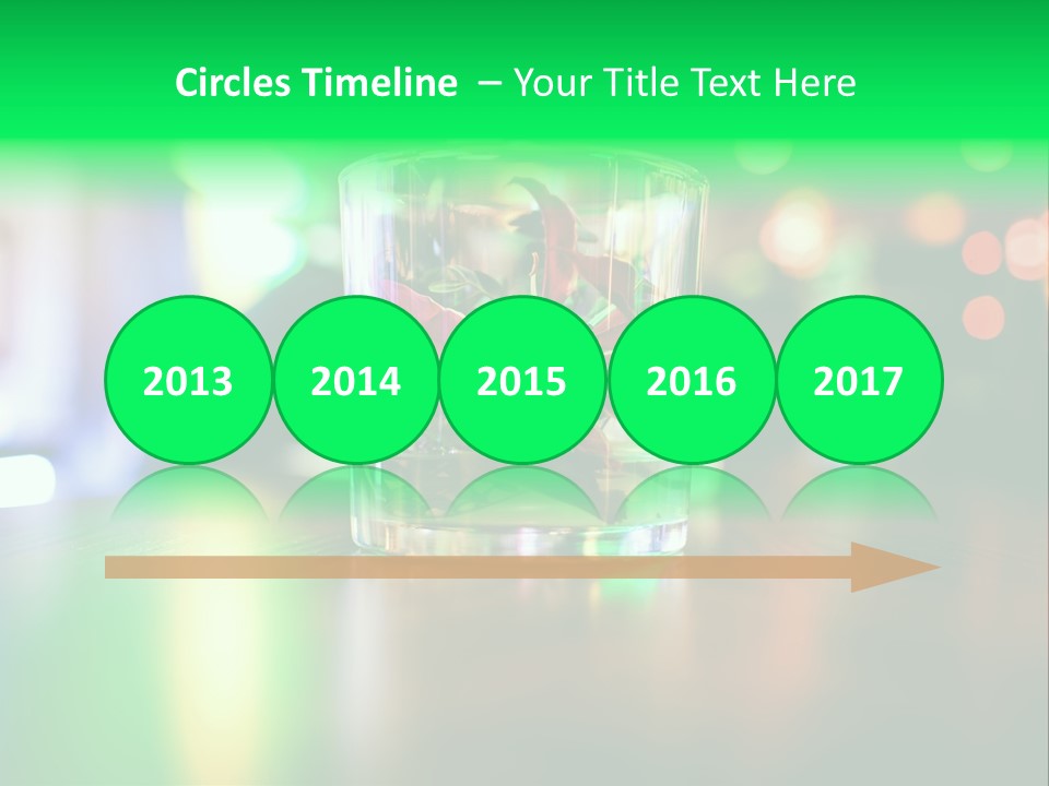 Yellow Setting Rose PowerPoint Template