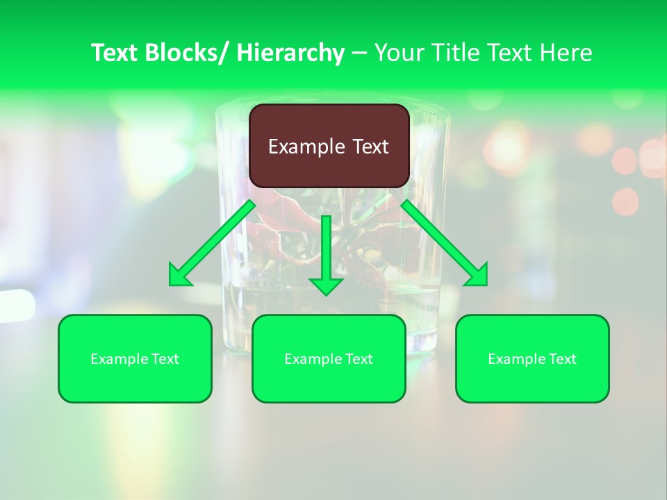 Yellow Setting Rose PowerPoint Template