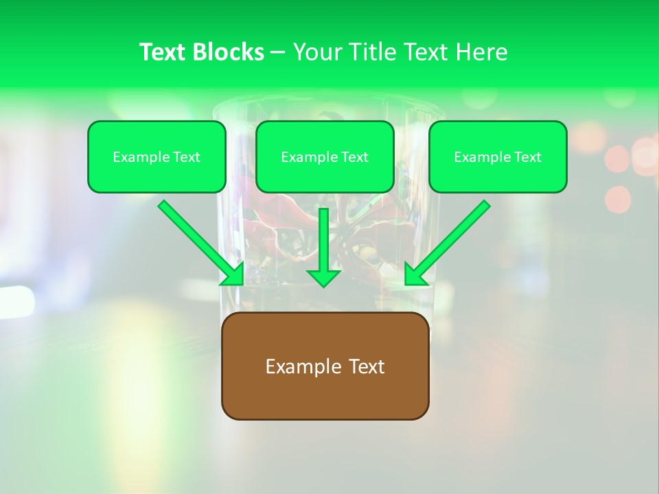 Yellow Setting Rose PowerPoint Template