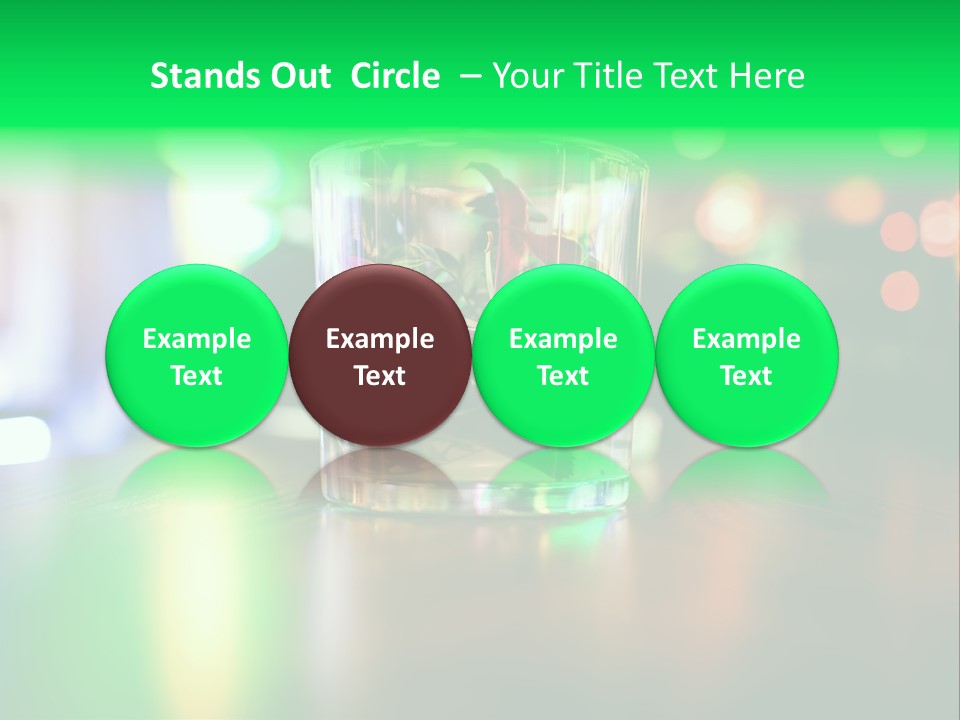 Yellow Setting Rose PowerPoint Template