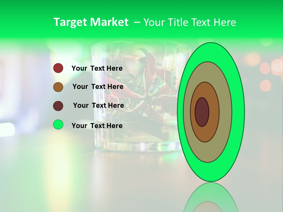 Yellow Setting Rose PowerPoint Template