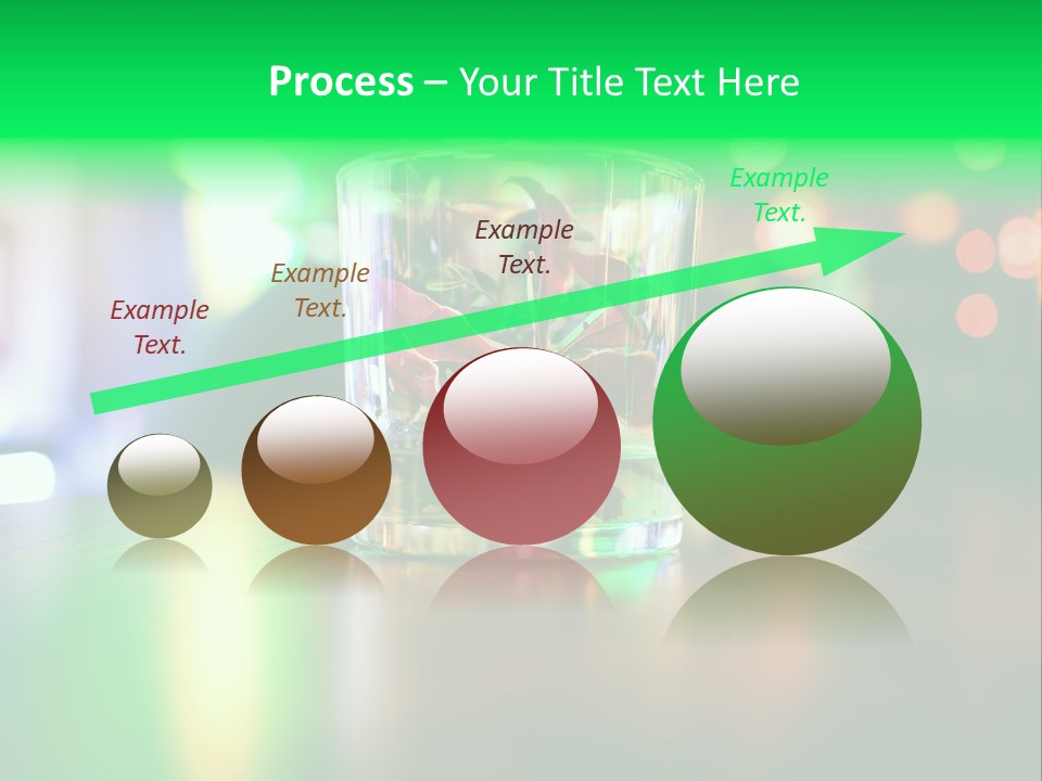 Yellow Setting Rose PowerPoint Template