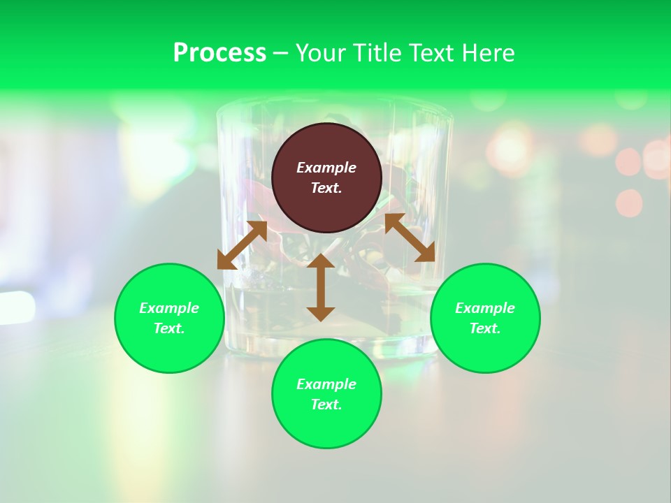Yellow Setting Rose PowerPoint Template