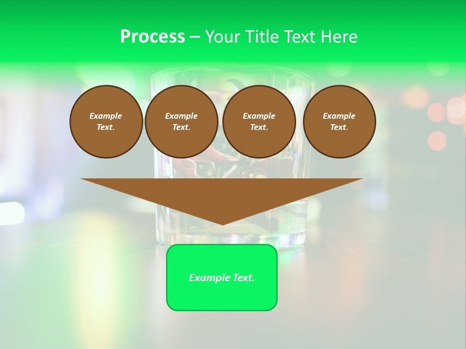 Yellow Setting Rose PowerPoint Template