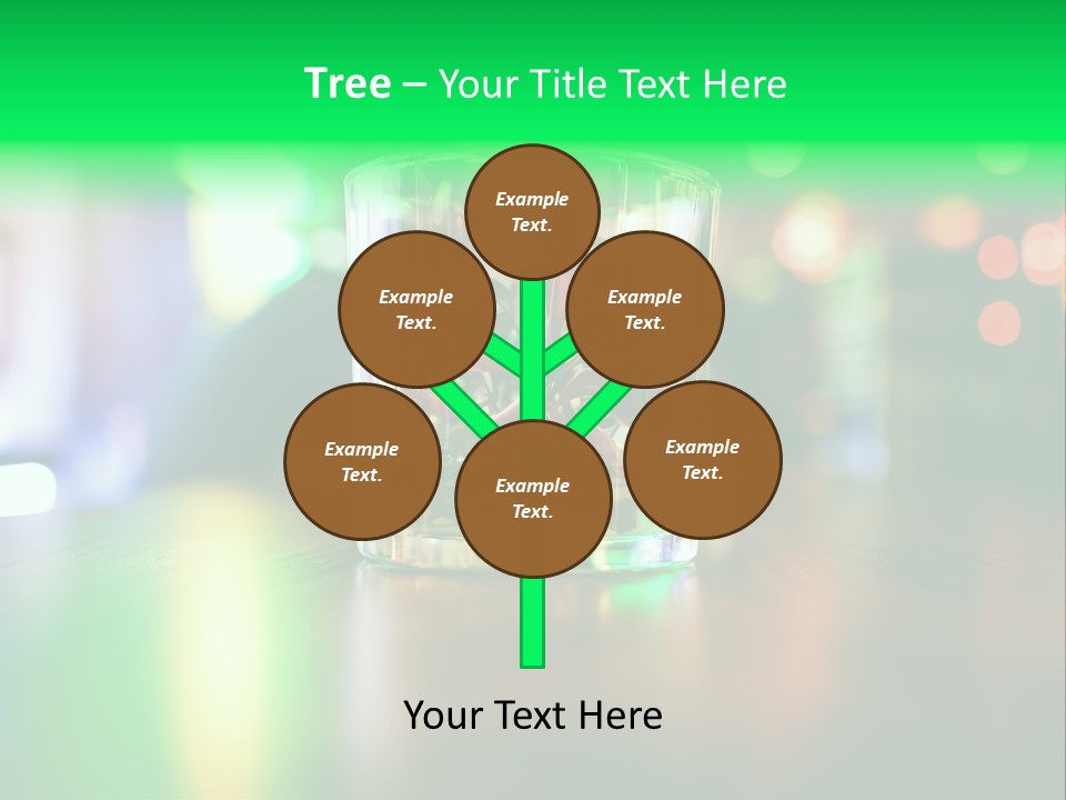 Yellow Setting Rose PowerPoint Template