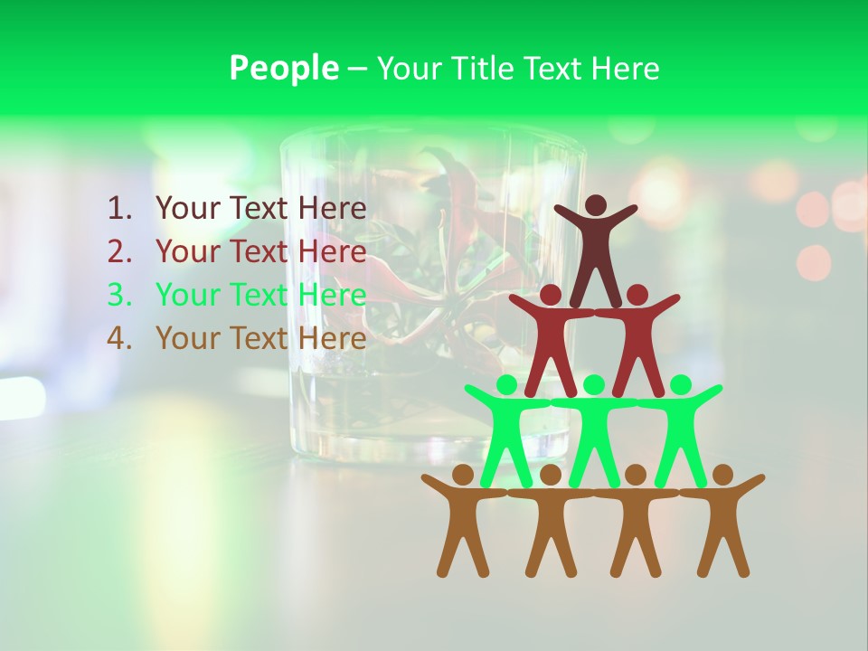 Yellow Setting Rose PowerPoint Template