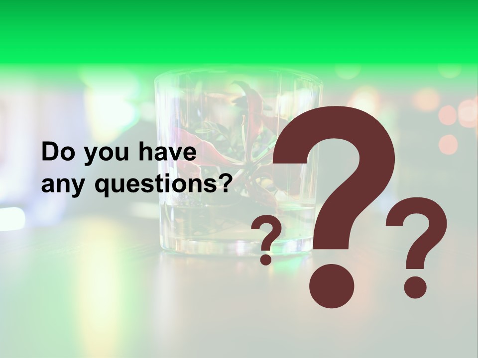 Yellow Setting Rose PowerPoint Template