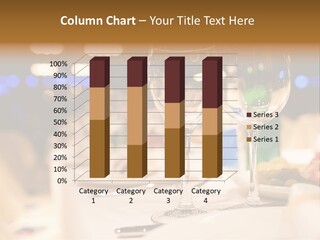 Meal Silver Table PowerPoint Template