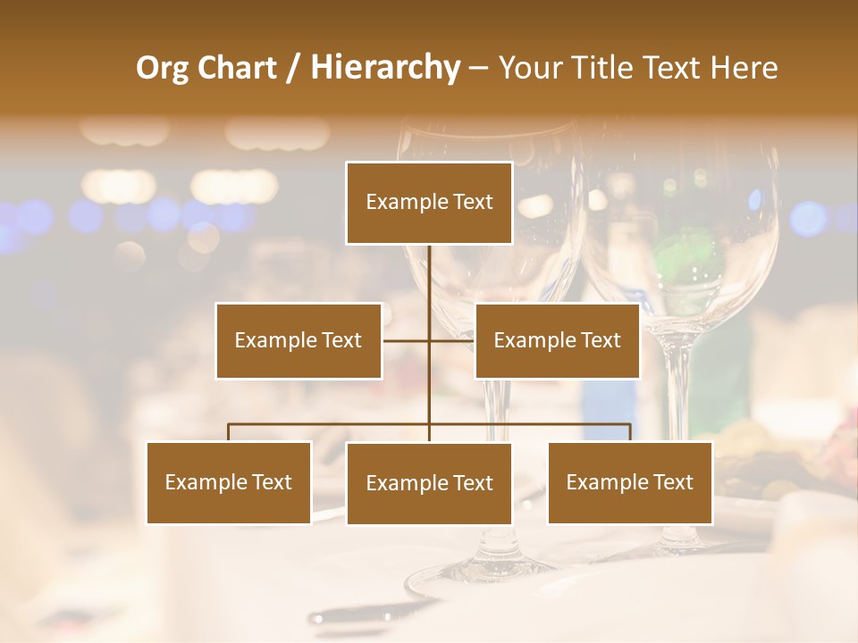 Meal Silver Table PowerPoint Template