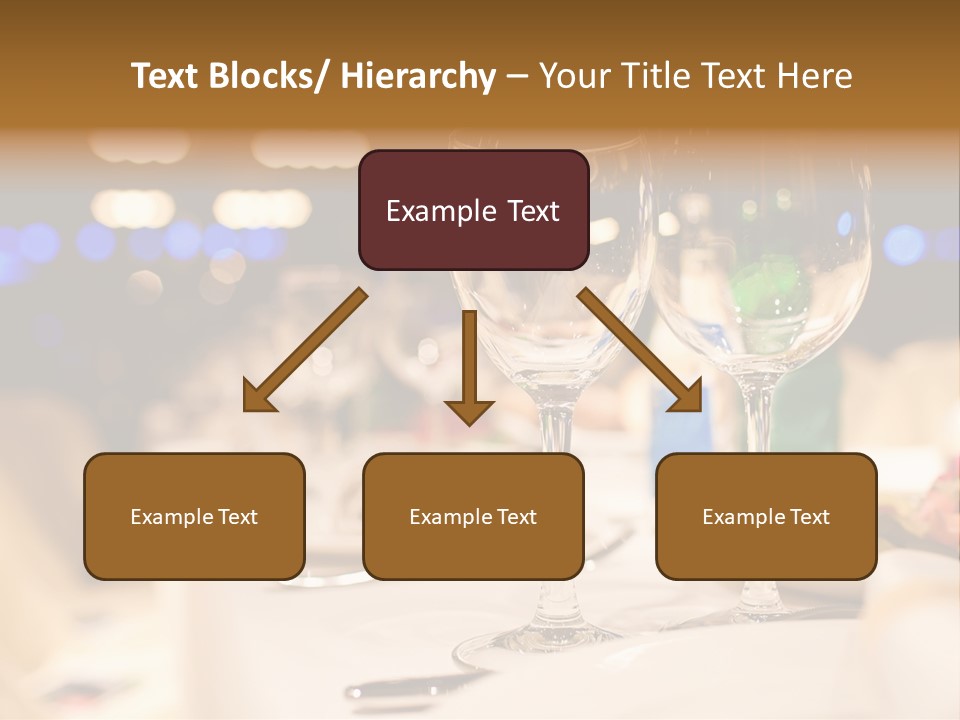 Meal Silver Table PowerPoint Template