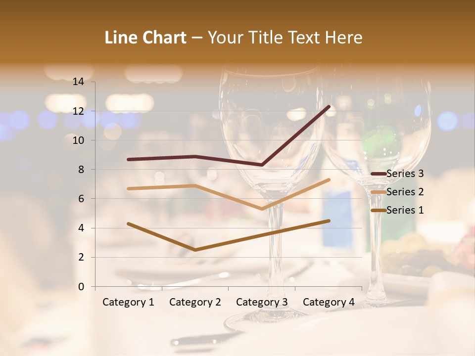 Meal Silver Table PowerPoint Template
