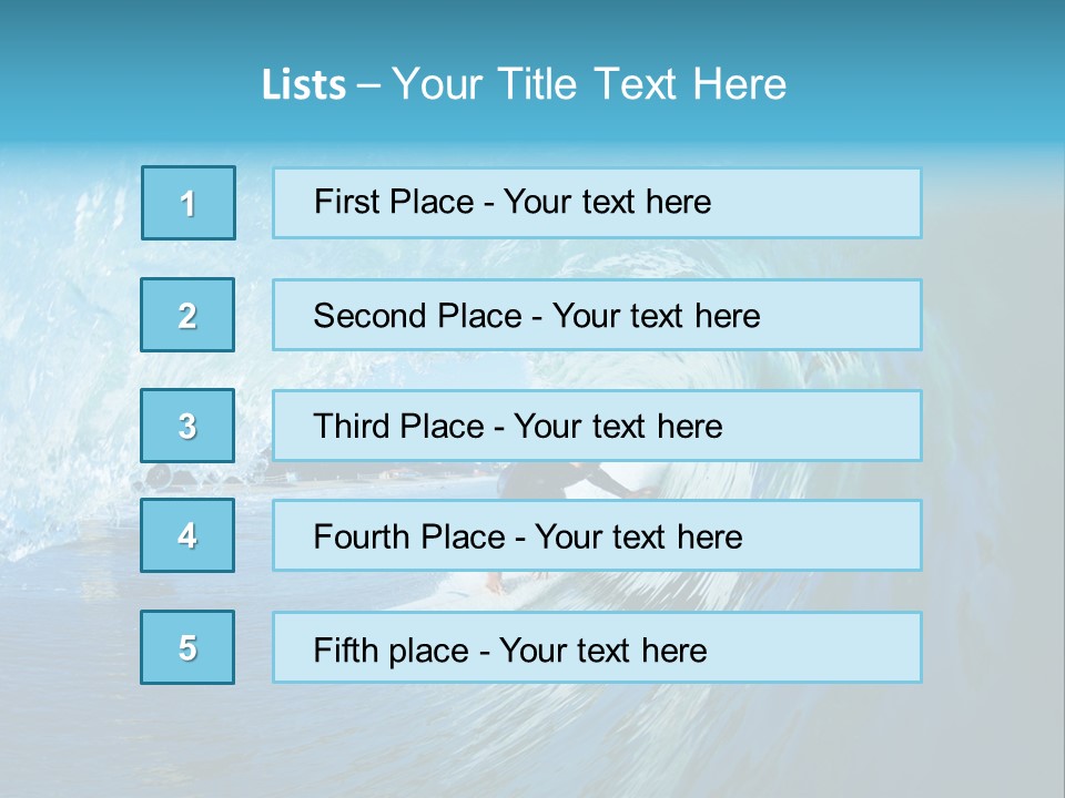 Energy Tube Scenic PowerPoint Template