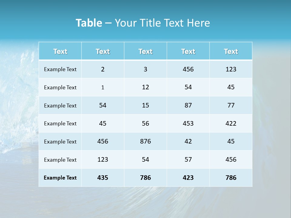 Energy Tube Scenic PowerPoint Template