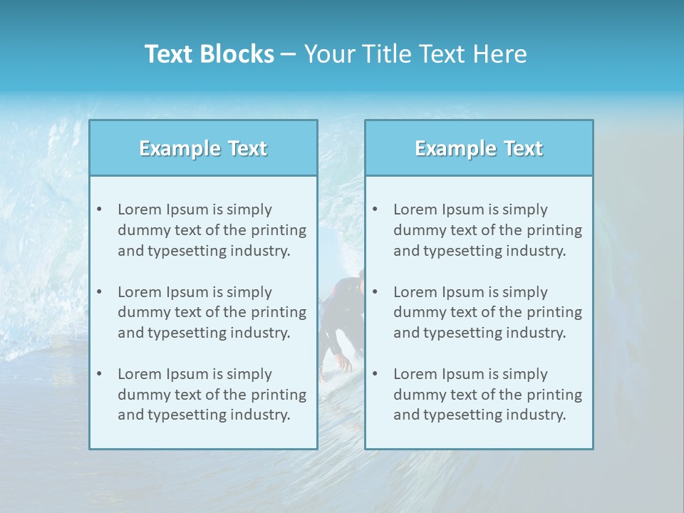Energy Tube Scenic PowerPoint Template