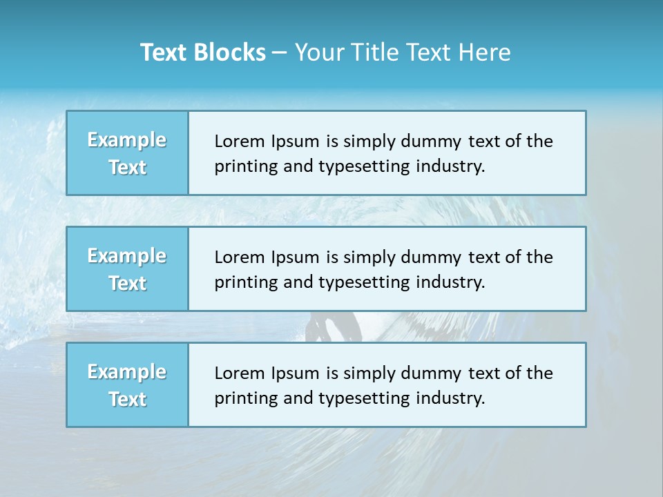 Energy Tube Scenic PowerPoint Template
