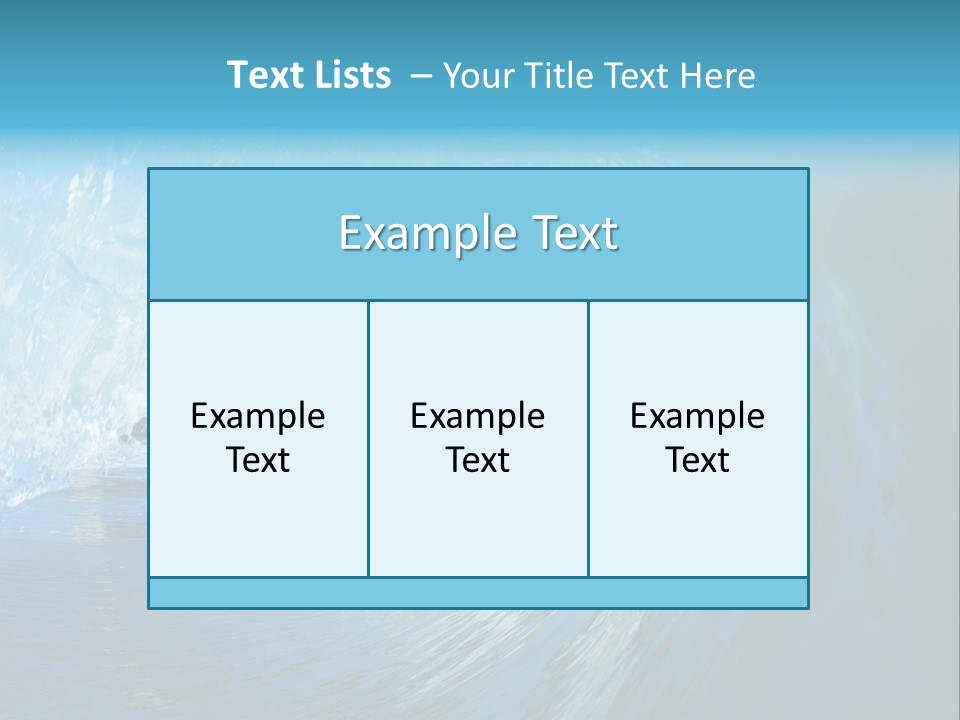Energy Tube Scenic PowerPoint Template