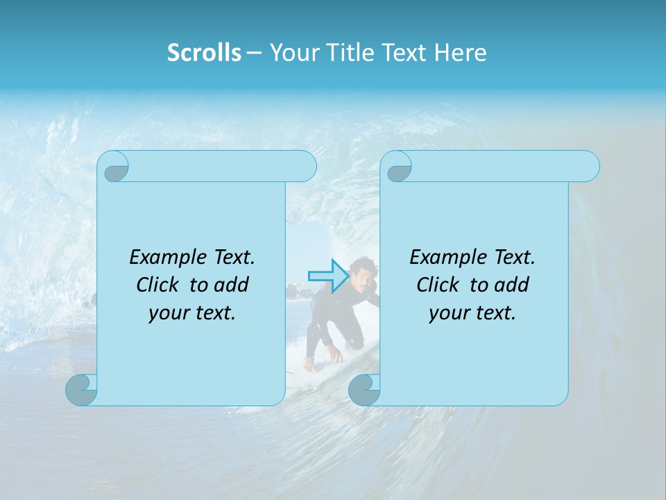 Energy Tube Scenic PowerPoint Template