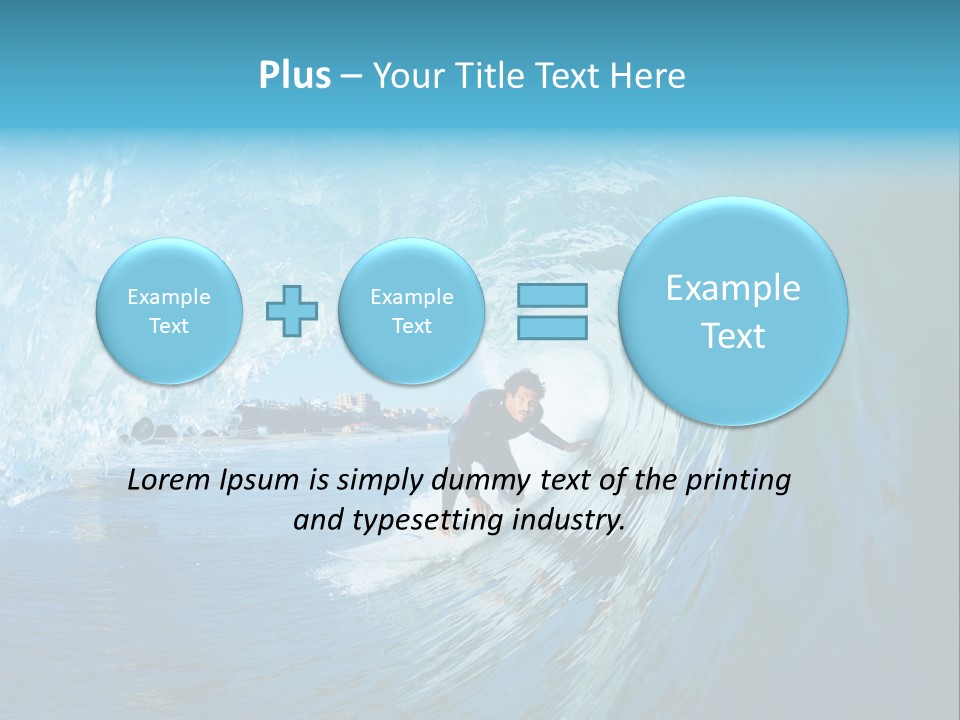 Energy Tube Scenic PowerPoint Template