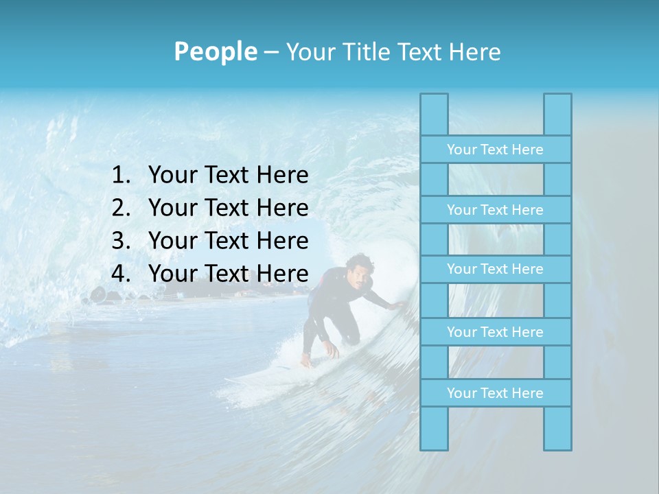 Energy Tube Scenic PowerPoint Template