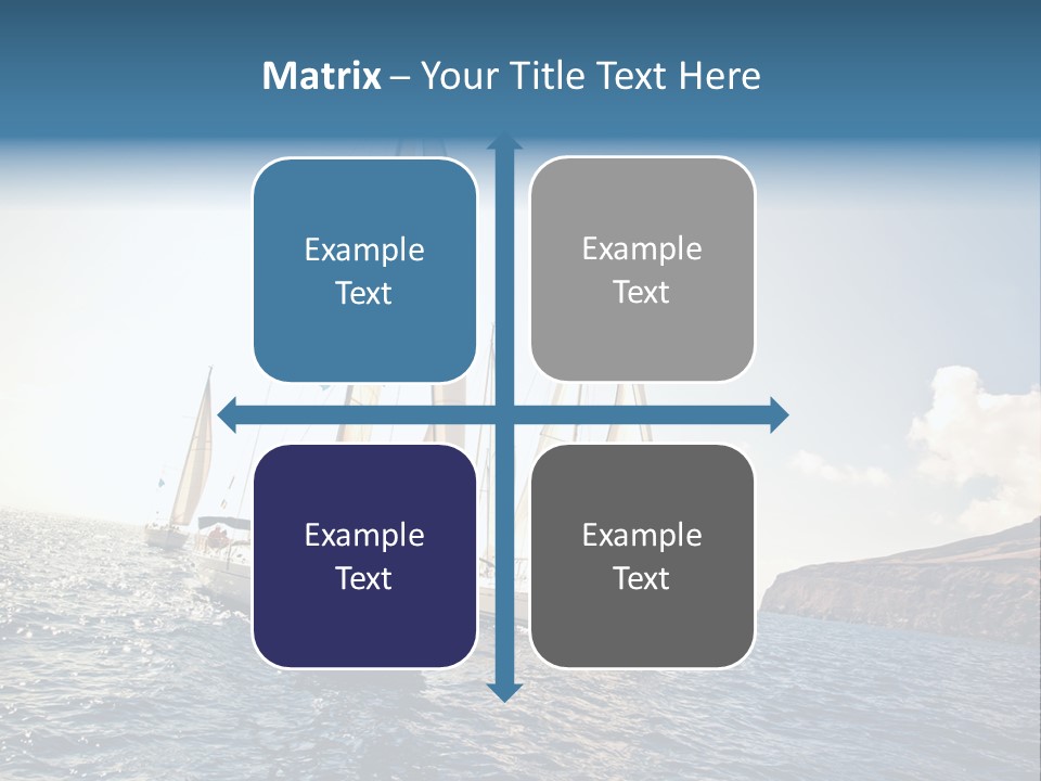 Holiday Windy Vessel PowerPoint Template