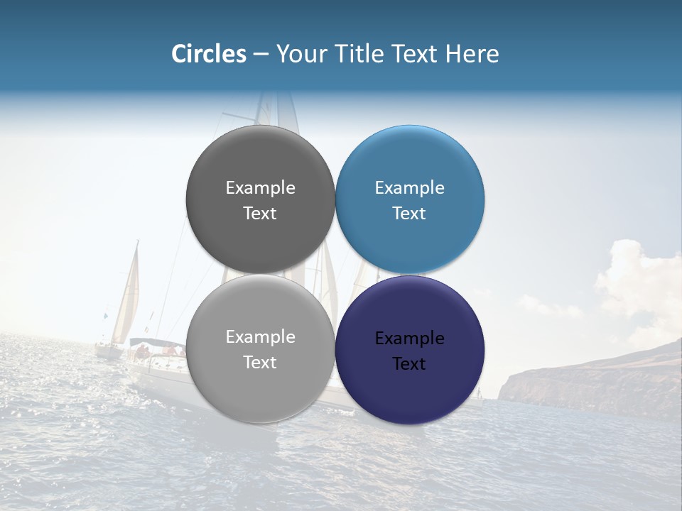 Holiday Windy Vessel PowerPoint Template