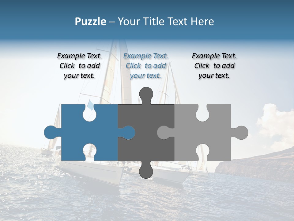 Holiday Windy Vessel PowerPoint Template