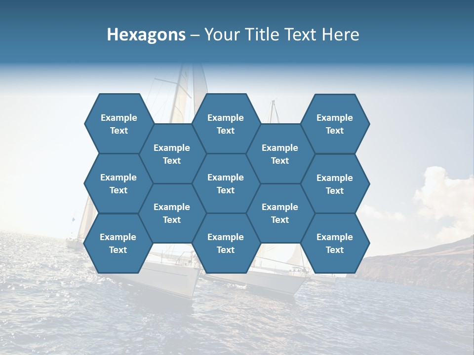 Holiday Windy Vessel PowerPoint Template