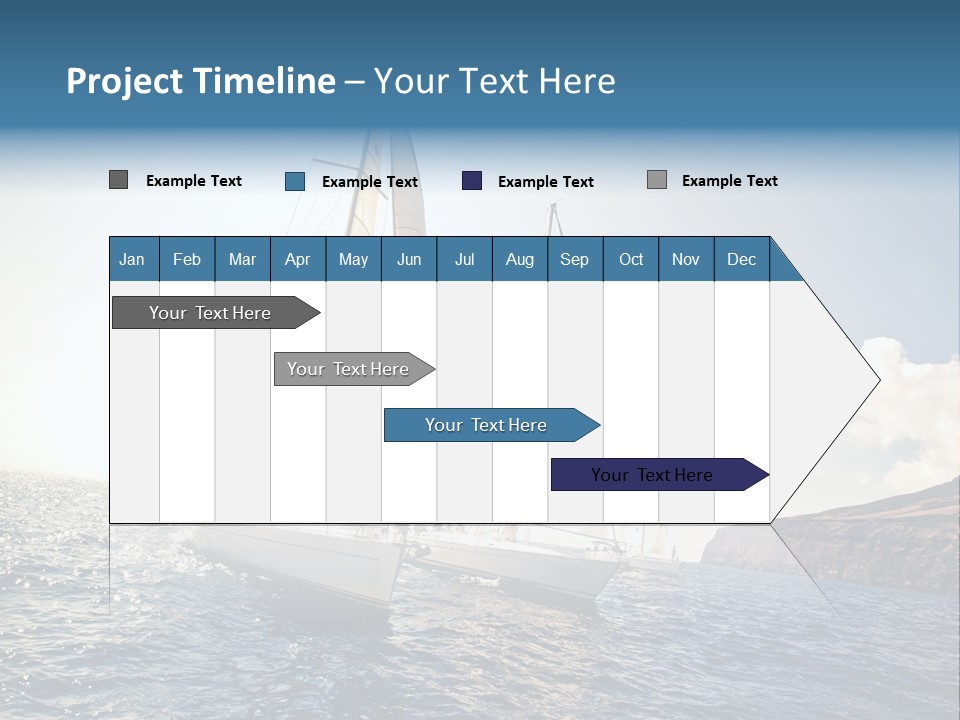 Holiday Windy Vessel PowerPoint Template