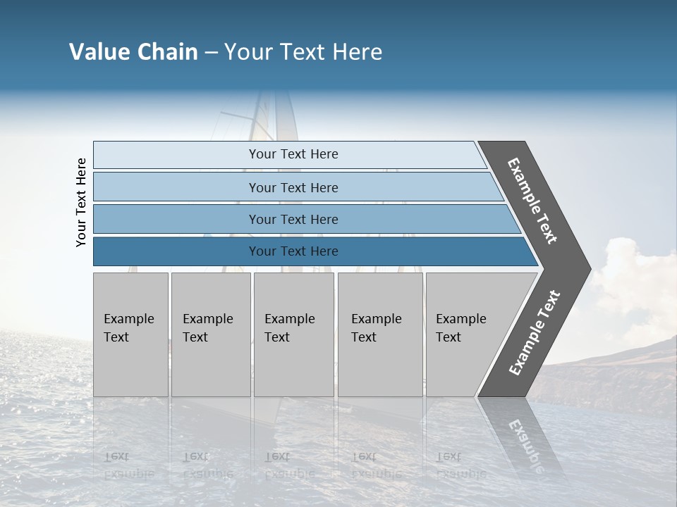 Holiday Windy Vessel PowerPoint Template