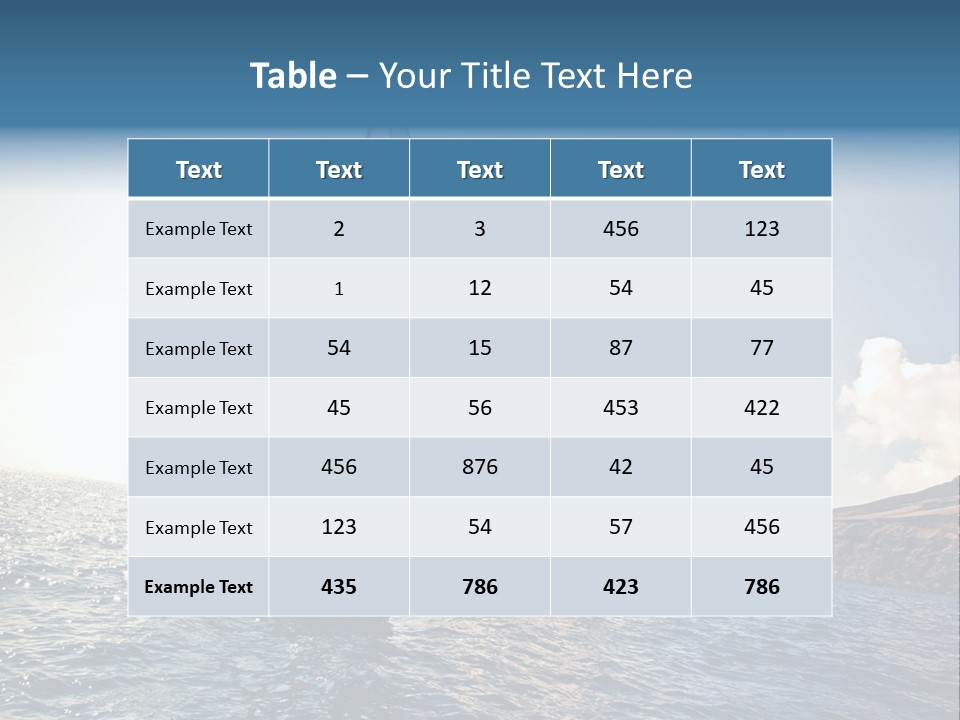 Holiday Windy Vessel PowerPoint Template