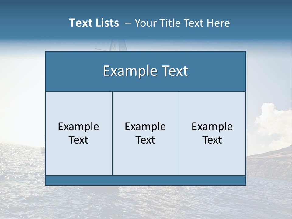 Holiday Windy Vessel PowerPoint Template