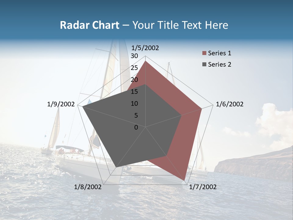 Holiday Windy Vessel PowerPoint Template