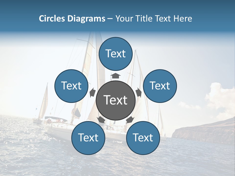 Holiday Windy Vessel PowerPoint Template