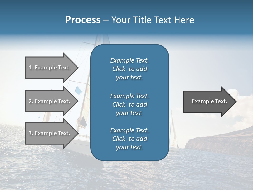 Holiday Windy Vessel PowerPoint Template