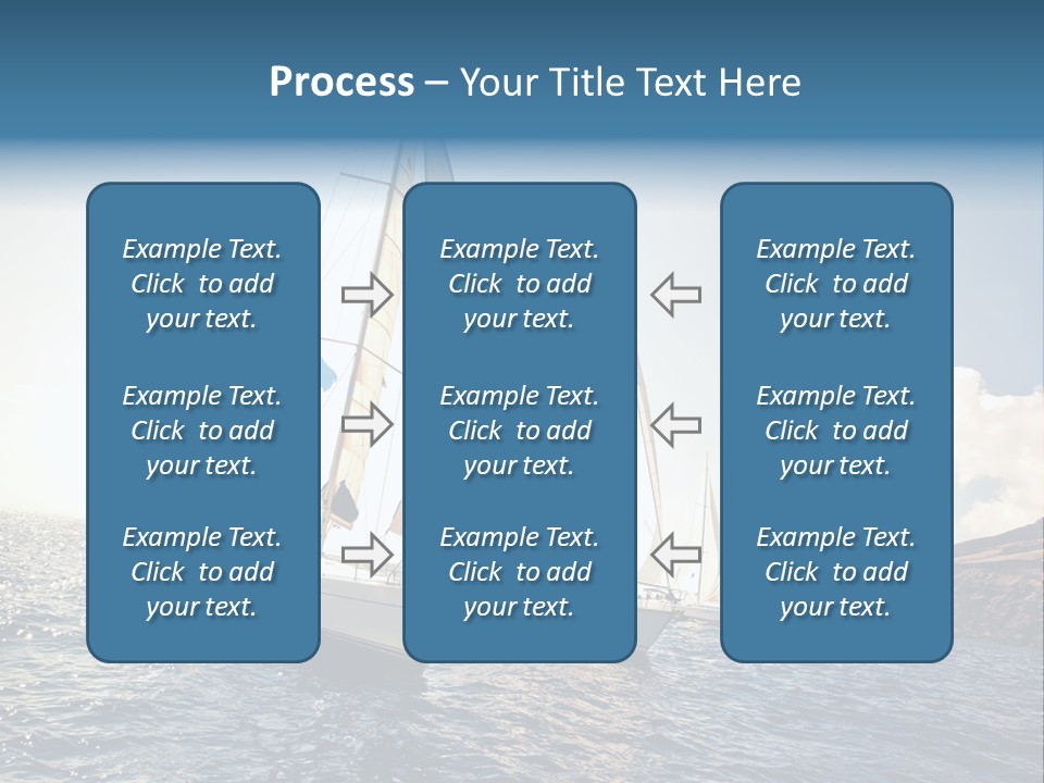 Holiday Windy Vessel PowerPoint Template
