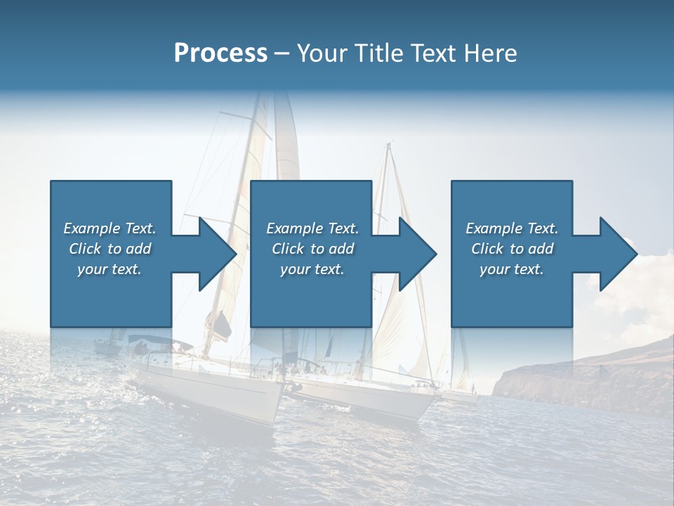 Holiday Windy Vessel PowerPoint Template