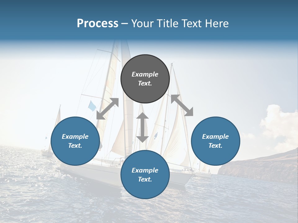 Holiday Windy Vessel PowerPoint Template